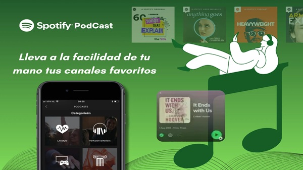 eliminar podcasts de spotify pc