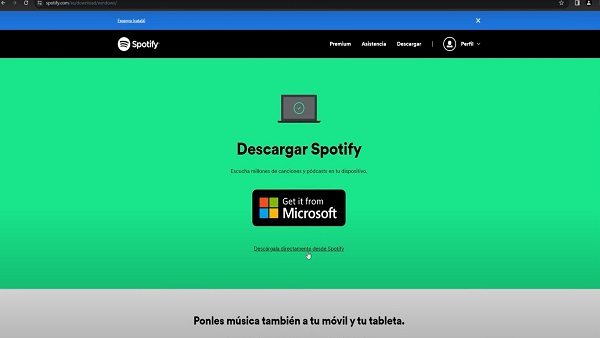 spotify premium en pc apk